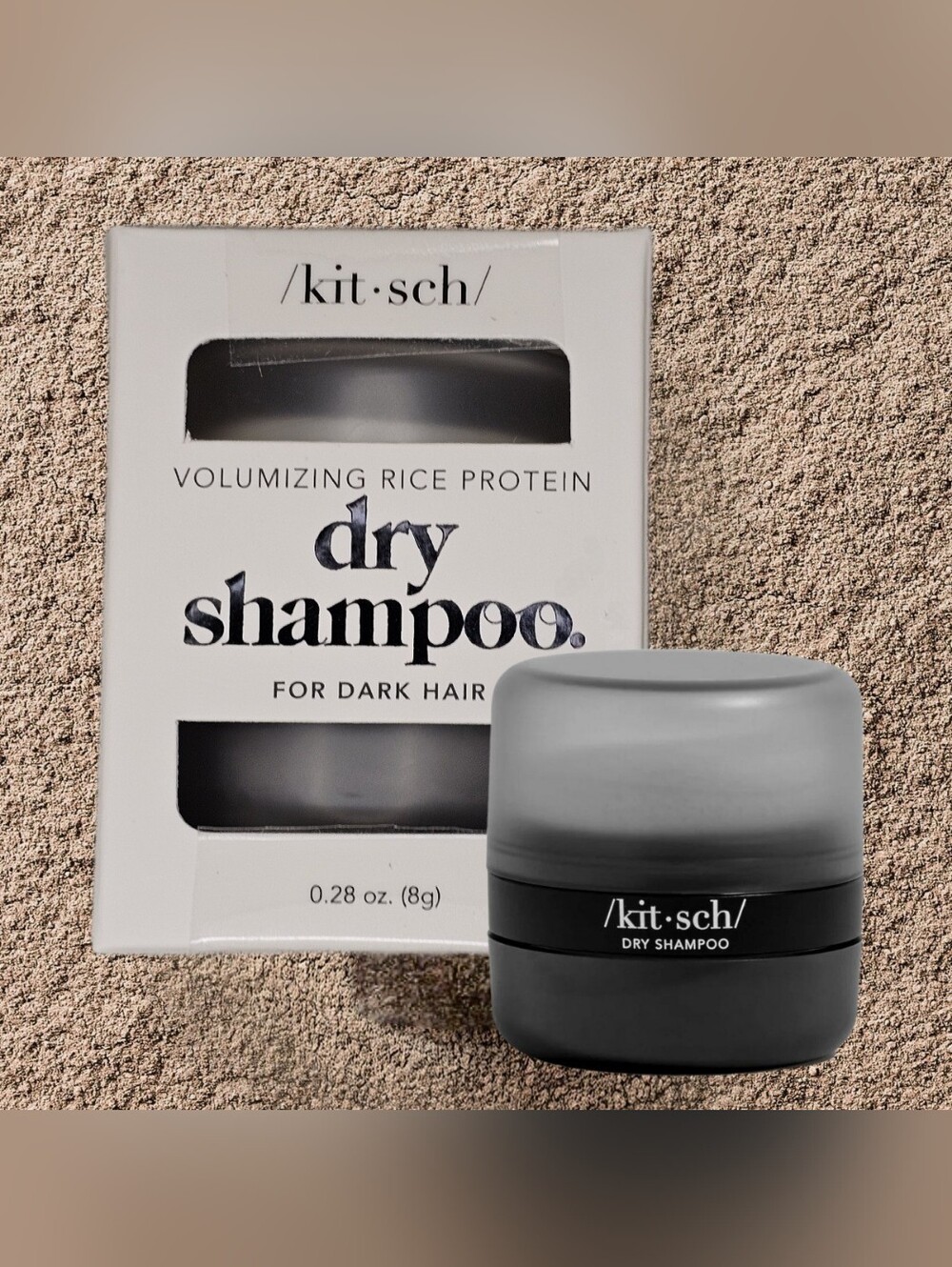 Kitsch Volumizing Rice Protein Dry Shampoo for Dark Hair